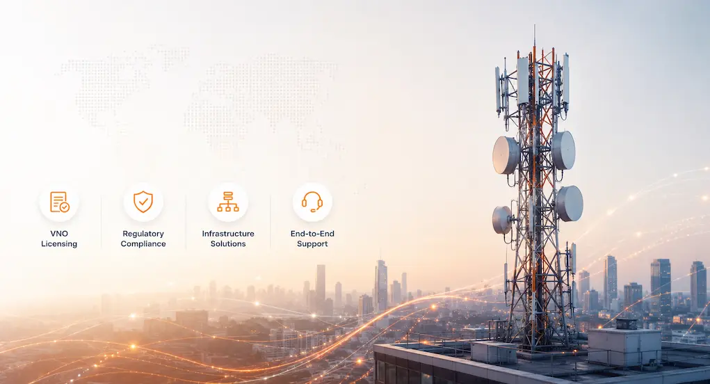 VNO and ISP telecom licensing infrastructure in India